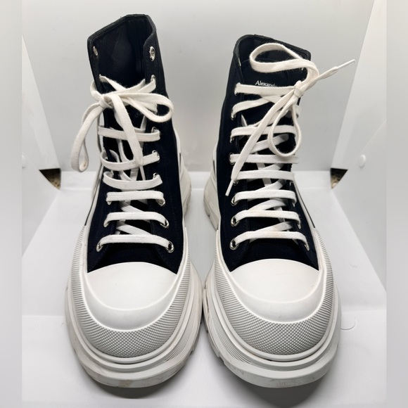 ALEXANDER McQUEEN THREADSLICK HIGHTOP SNEAKER - Picture 2 of 13